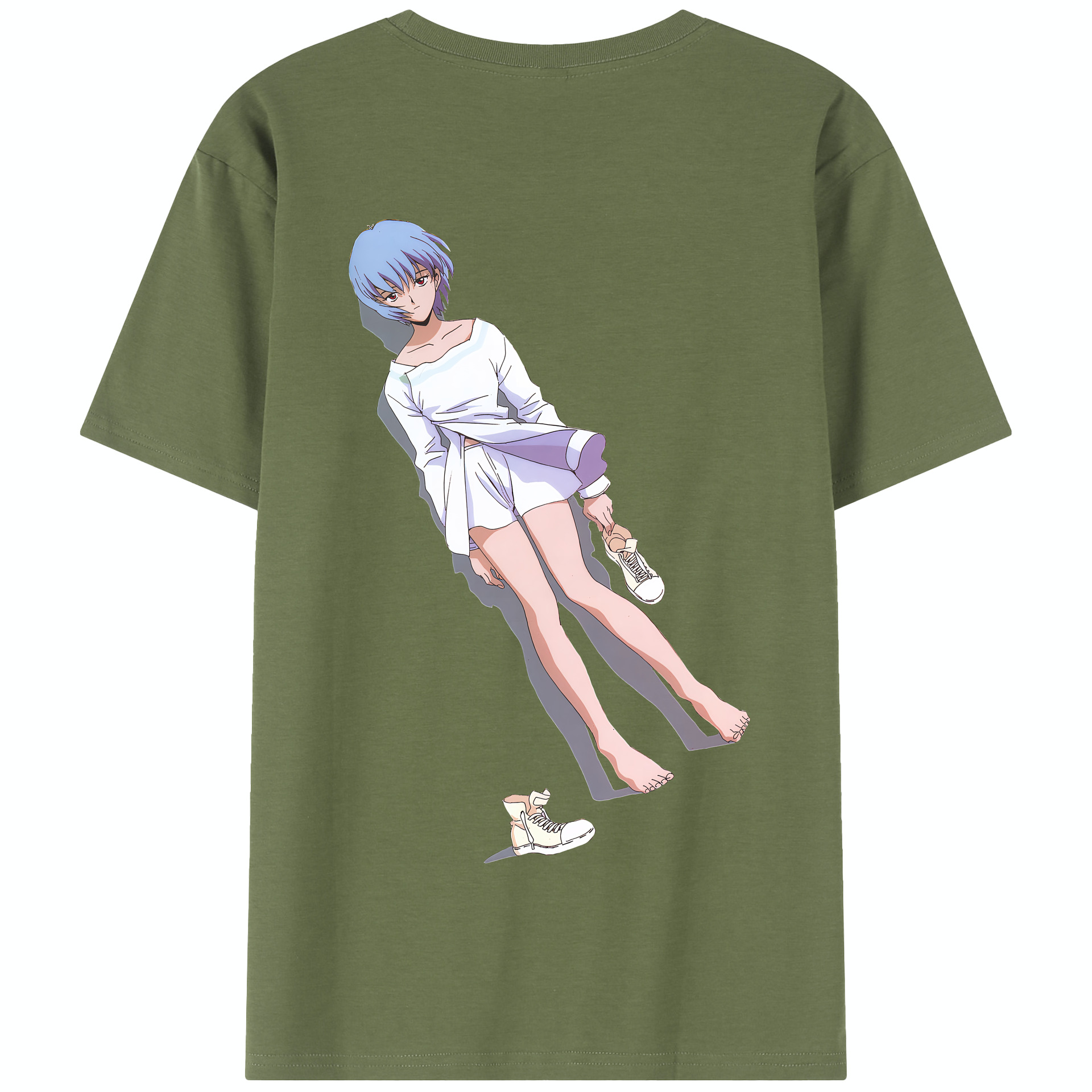 （画像用） EVA 新世紀エヴァンゲリオン 綿100％半袖Tシャツ（背面プリント）
